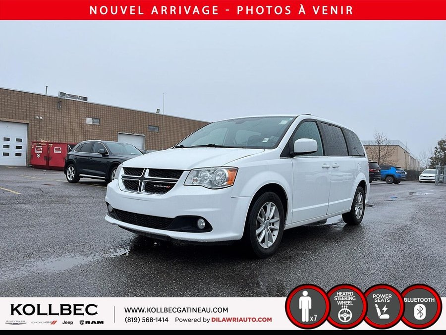 Dodge Grand Caravan *** CLEAN CARFAX + STOW N' GO *** 2020 Blanc