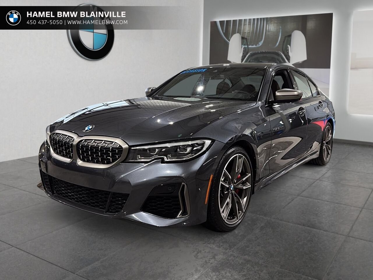 BMW 3 Series M340i xDrive berline 2022 Gris Blainville - photo #0