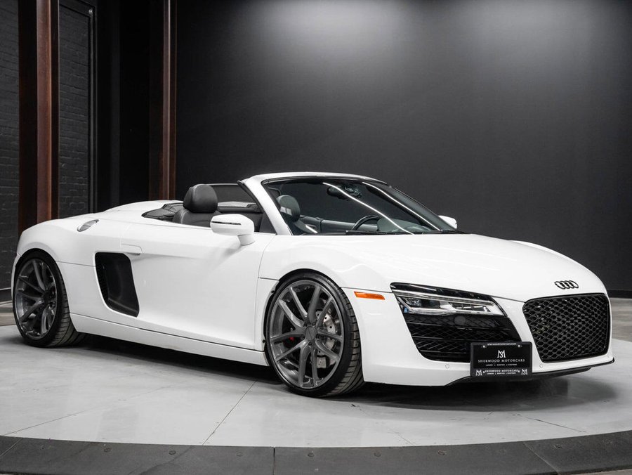 2014 Audi R8 2014 White