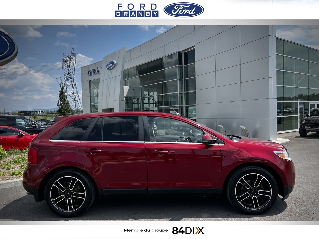 2013 Ford Edge Red Granby - photo #2
