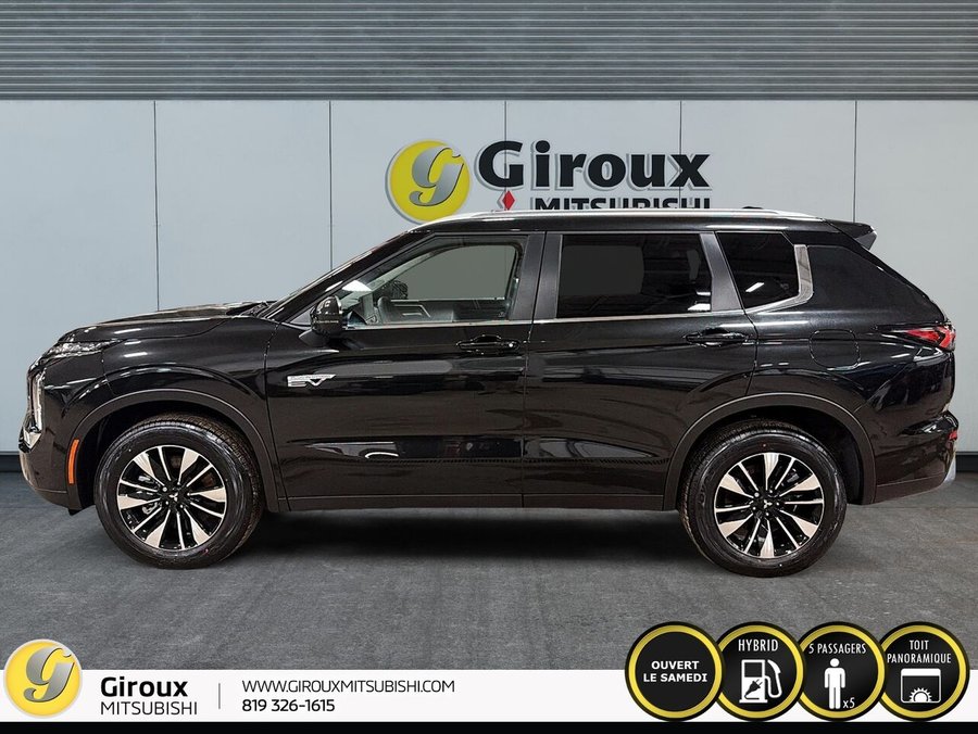 Mitsubishi Outlander PHEV LE S-AWC 2026 Fini taillé diamant Noir de qualité supérieure