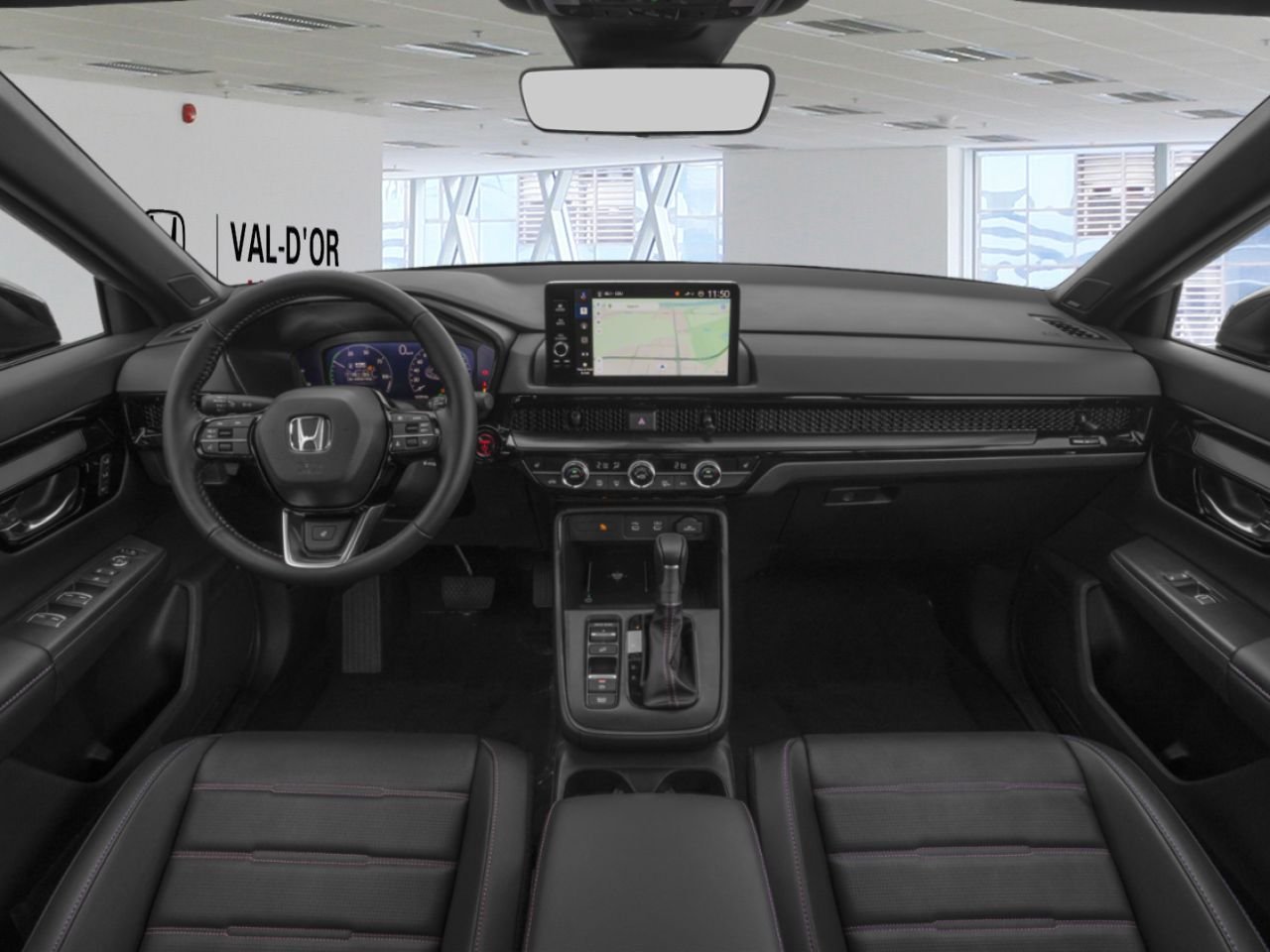 2026 HONDA CR-V Hybrid Touring Traction Intégrale Platinum White Pearl Val-d'Or - photo #6