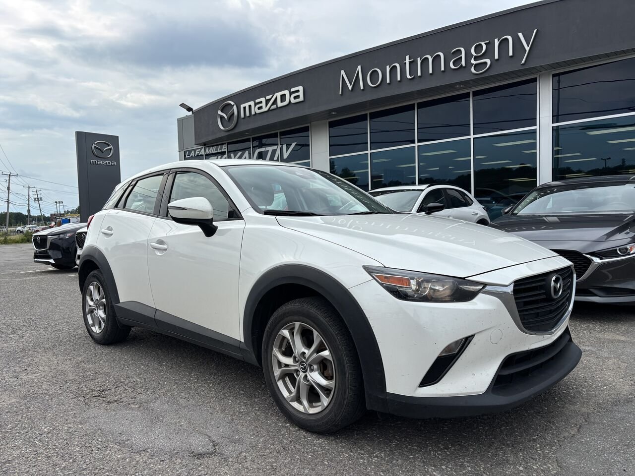 Mazda CX-3 GS TA BA 2021 Blanc Montmagny - photo #0