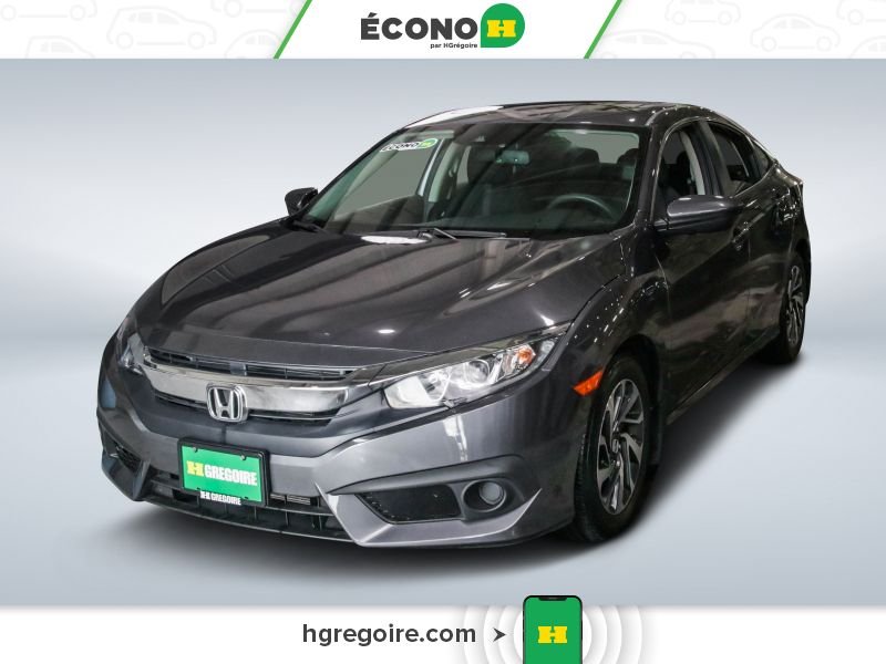 2016 Honda Civic Grey Laval - photo #2