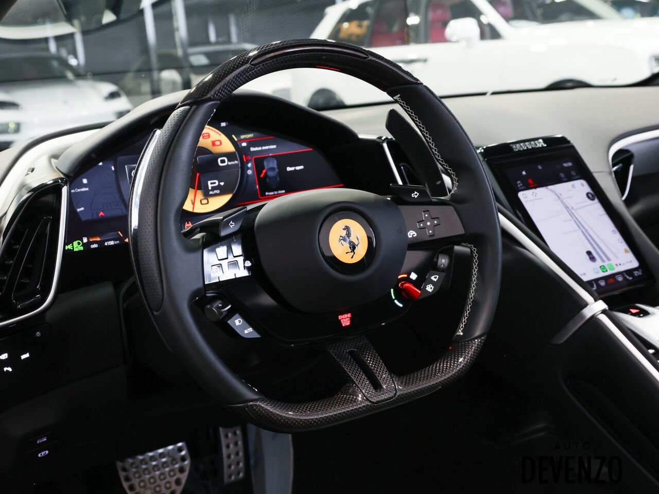 Ferrari Roma 2025 Noir Saint-Eustache - photo #14