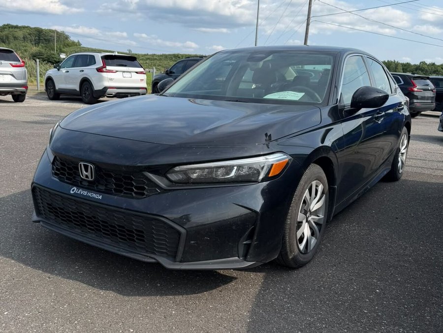2025 Honda Civic LX 2025 Black