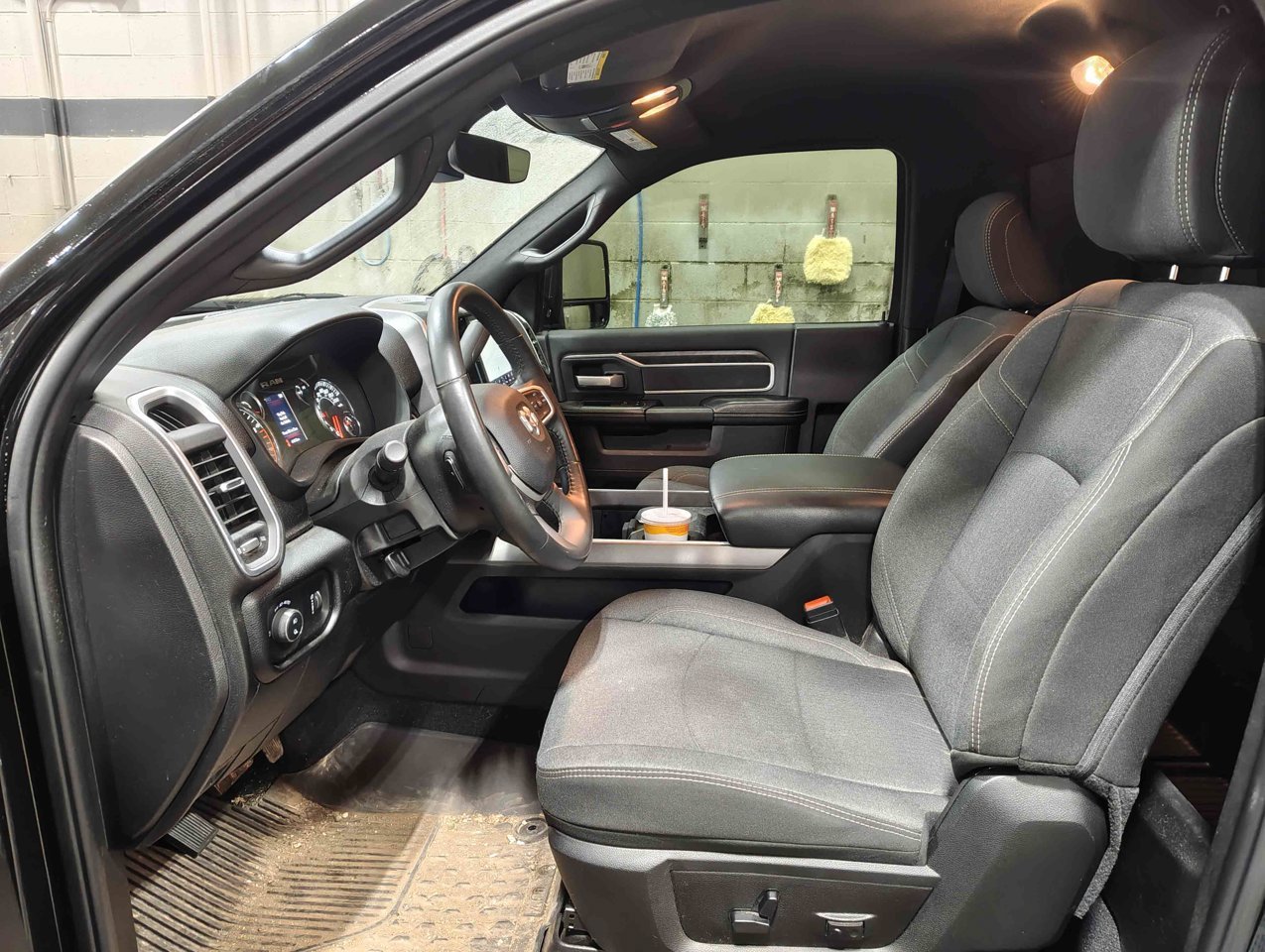 2024 Ram 3500 Big Horn 4x4 Reg Cab 8' Box Black Sherwood Park - photo #6