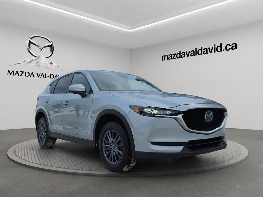 2021 Mazda CX-5 GS AWD, Volant chauffant, Sièges en cuir, Caméra de recule Grey