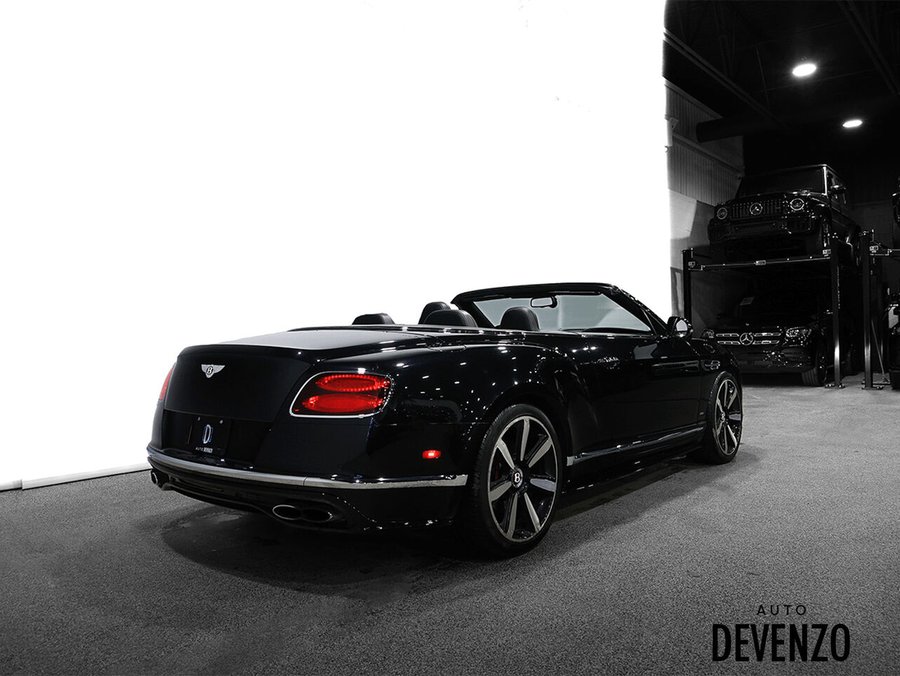 2016 Bentley Continental GTC V8 S 521 HP 2016 Black