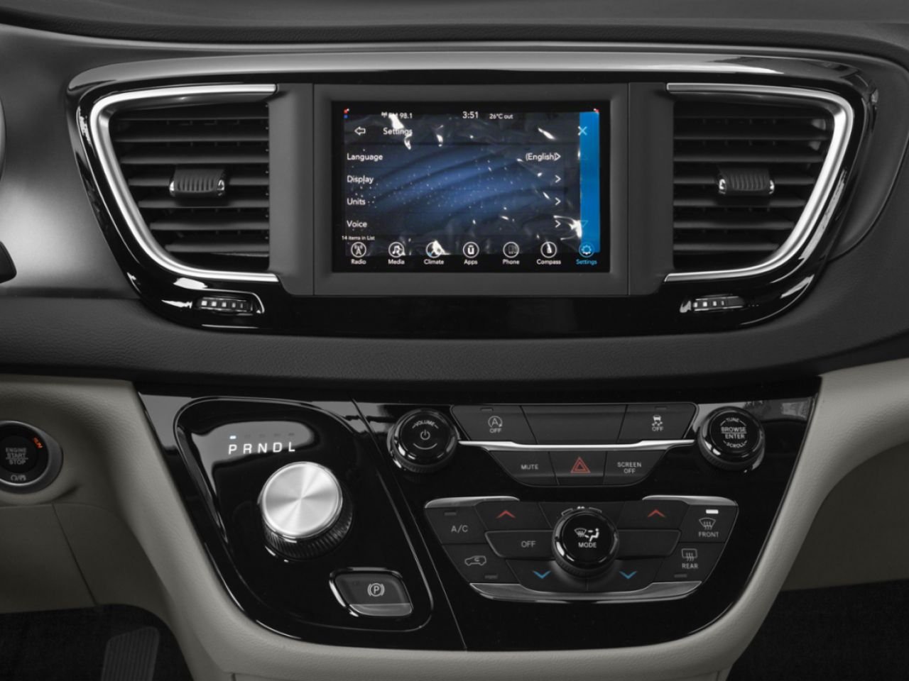 2027 CHRYSLER Grand Caravan 270010 | SXT 2RM Diamond Black Crystal Pearl Gatineau - photo #11