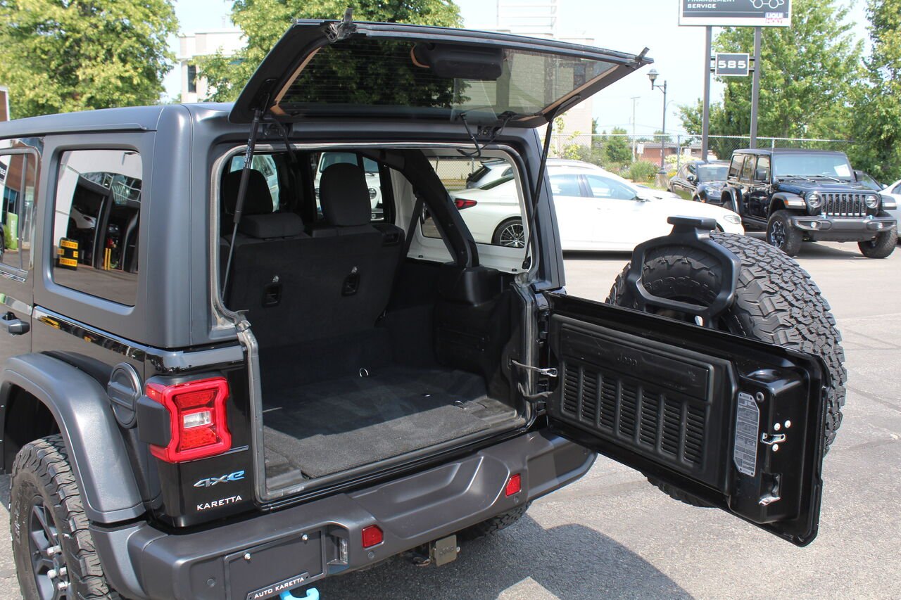 Jeep Wrangler 4xe VIN: 1C4RJXN61RW131569 2024 Noir Sainte-Rose - photo #6