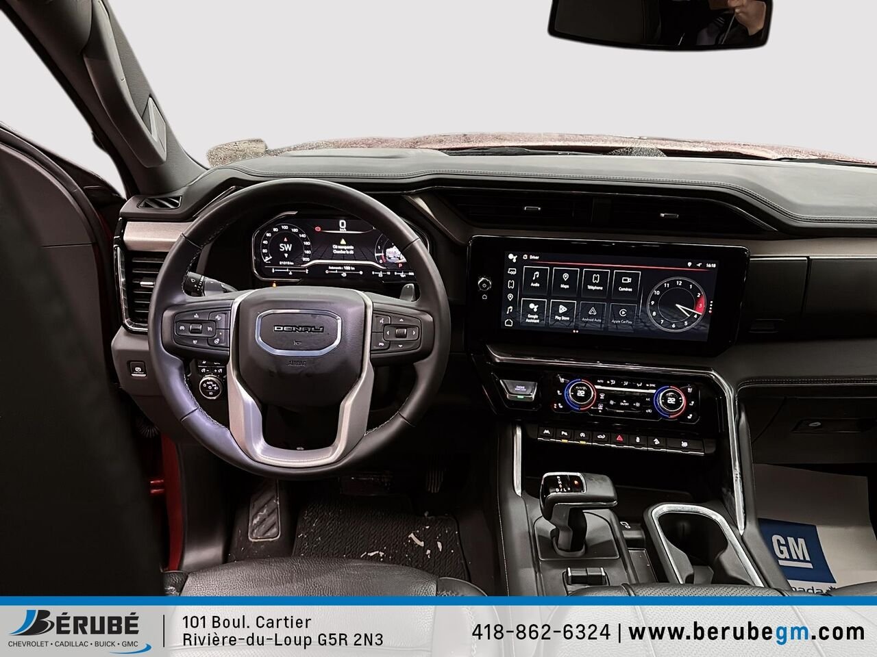 2024 GMC 1500 4RM, CAISSE COURTE, CAB. MULTIPLAC Denali cabine multiplace 4RM 147 po Red Rivière-du-Loup - photo #9