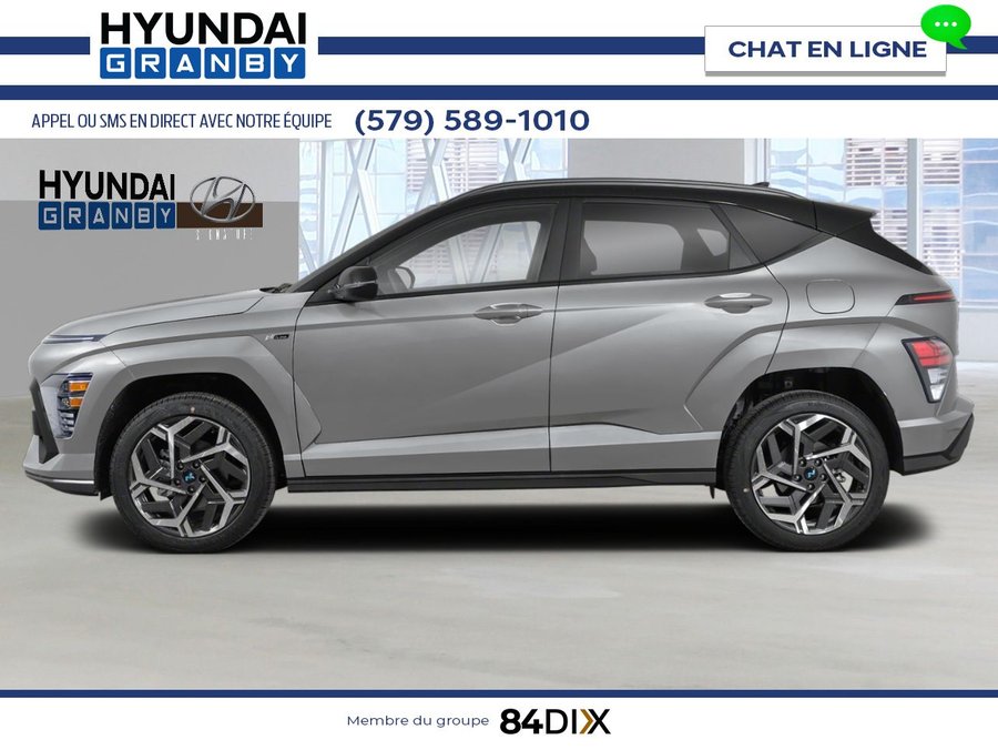 HYUNDAI Kona 2026 2026 Gris cybernétique avec toit Noir abyssal