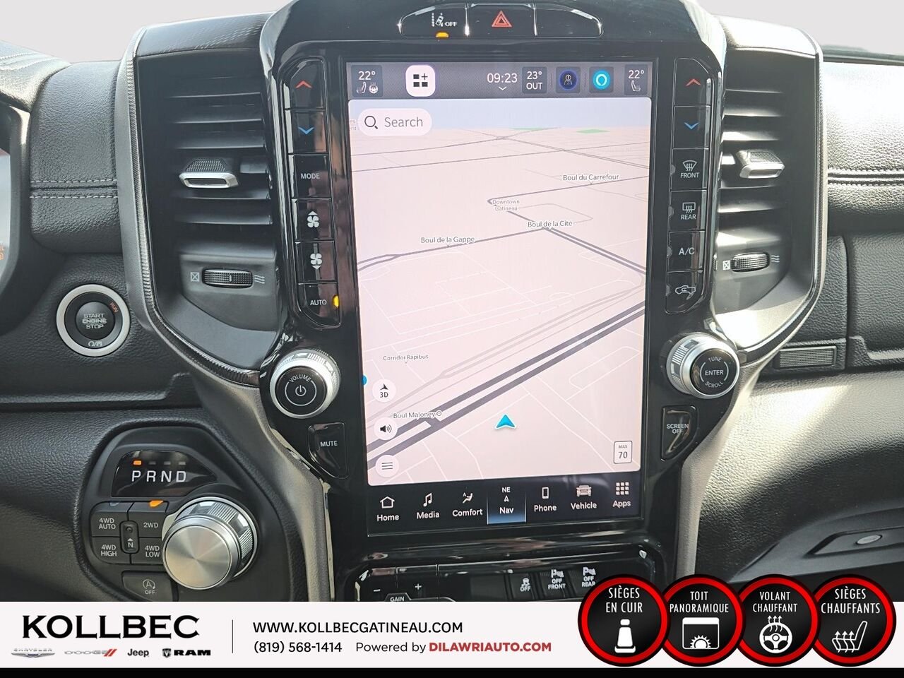 2025 RAM 1500 SPORT 26861 | Sport Crewcab 4x4 Black Gatineau - photo #3