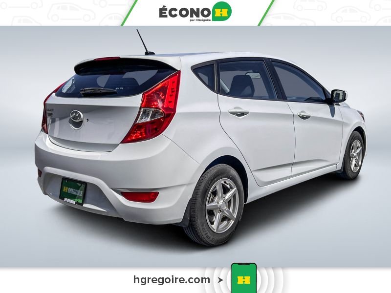 2013 Hyundai Accent White Laval - photo #7