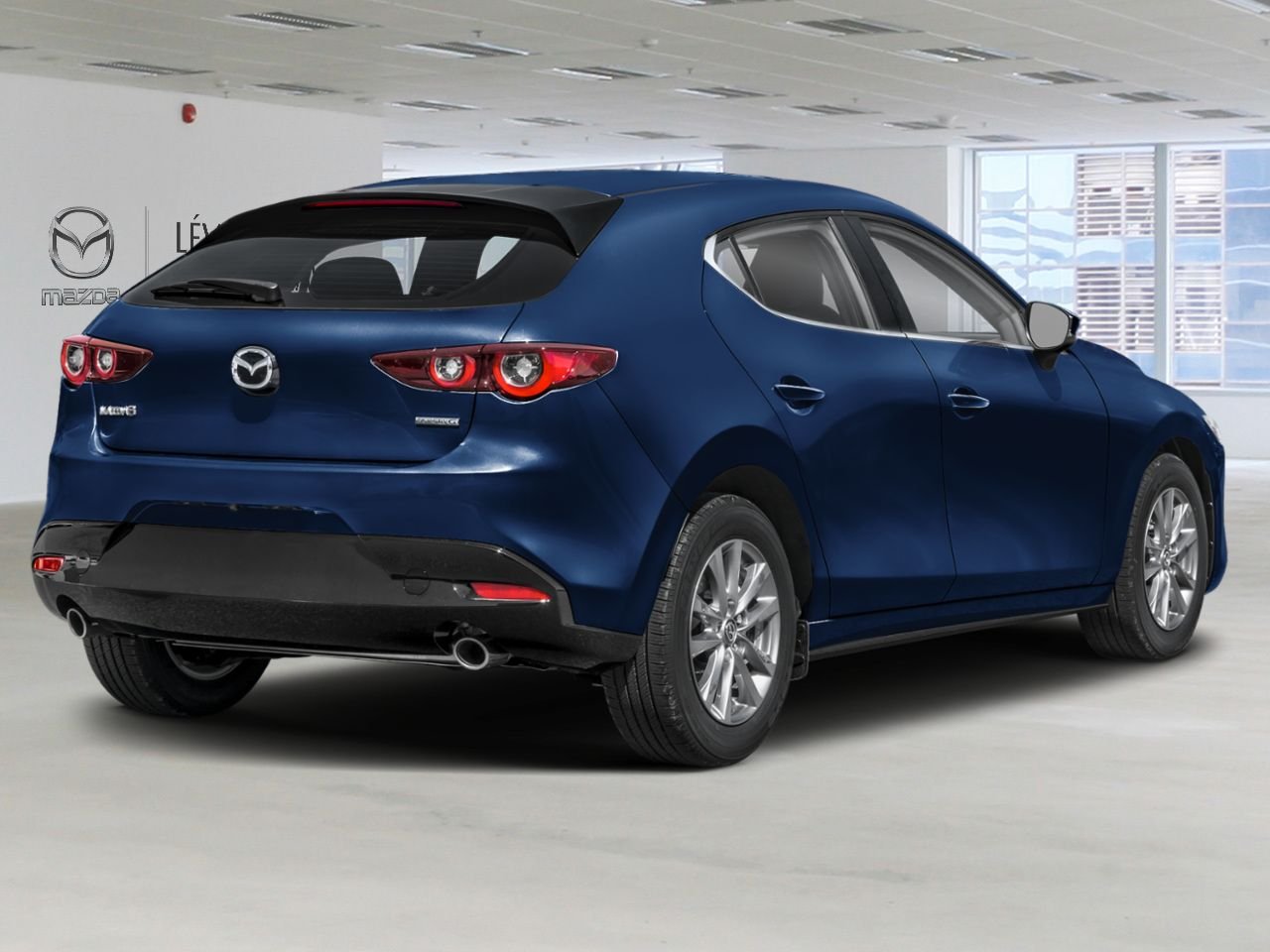 Mazda Mazda3 Sport GX TA BA 2026 Bleu cristal foncé mica Laval - photo #1