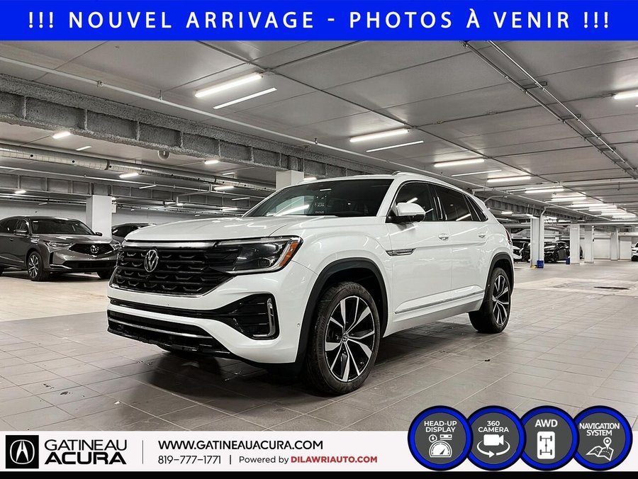 Volkswagen Atlas Cross Sport *** UN PROPRIO + CLEAN CARFAX + BAS KILOMÉTRAGE*** 2024 Blanc