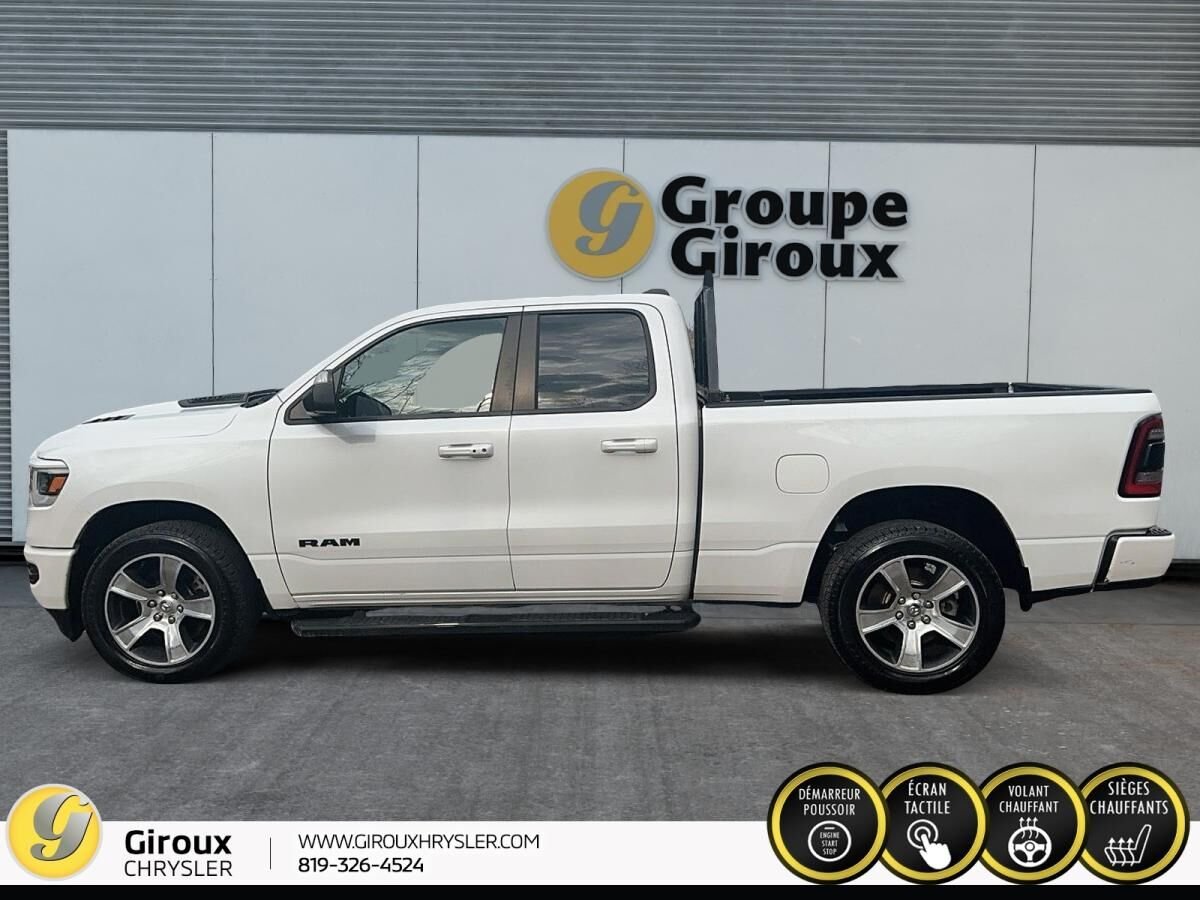2019 RAM 1500 White Sainte-Agathe-des-Monts - photo #4