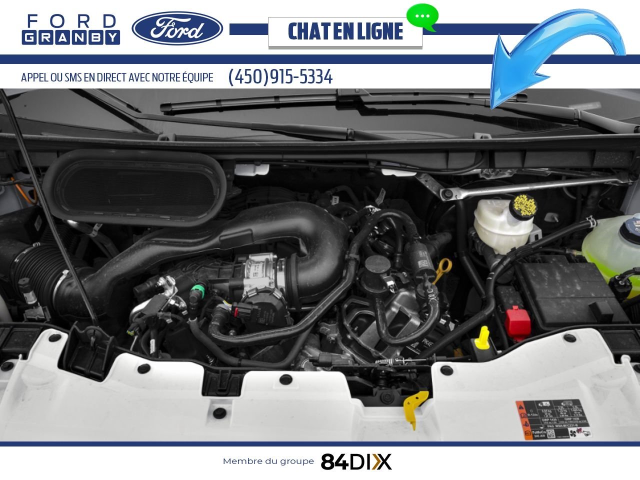 2025 Ford Transit Cargo Van Oxford White Granby - photo #7