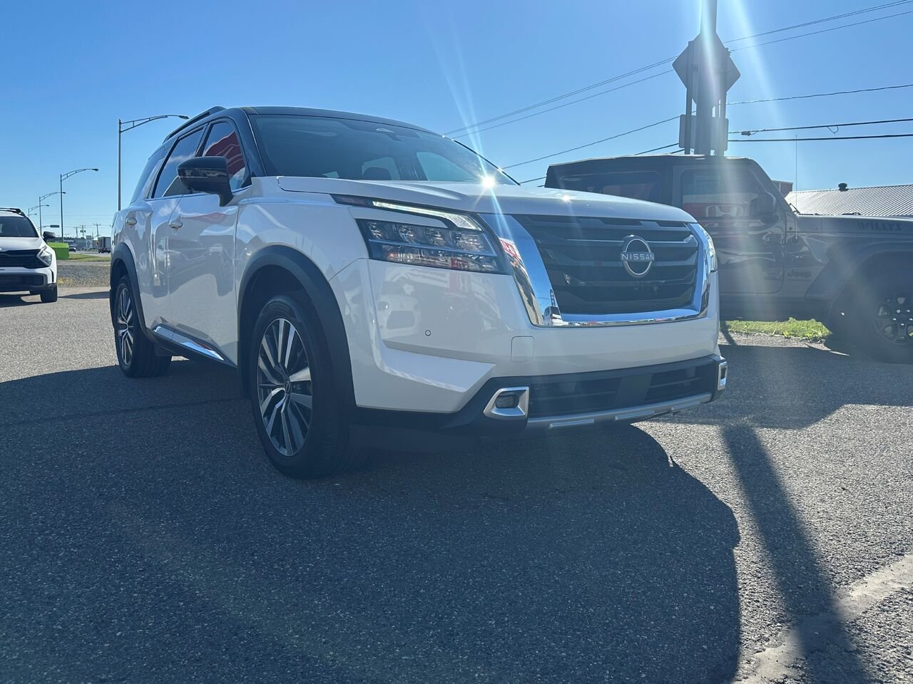 2022 NISSAN PATHFINDER PLATINUM PATHFINDER PLATINUM White Matane - photo #6