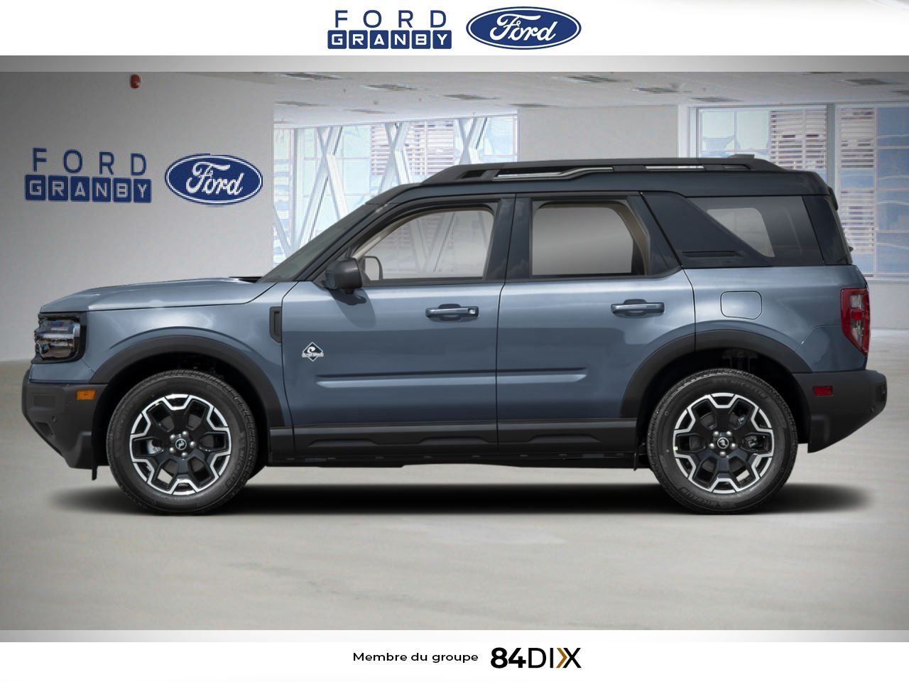 Ford Bronco Sport 2026 Gris azur métallisé trois couches Granby - photo #1