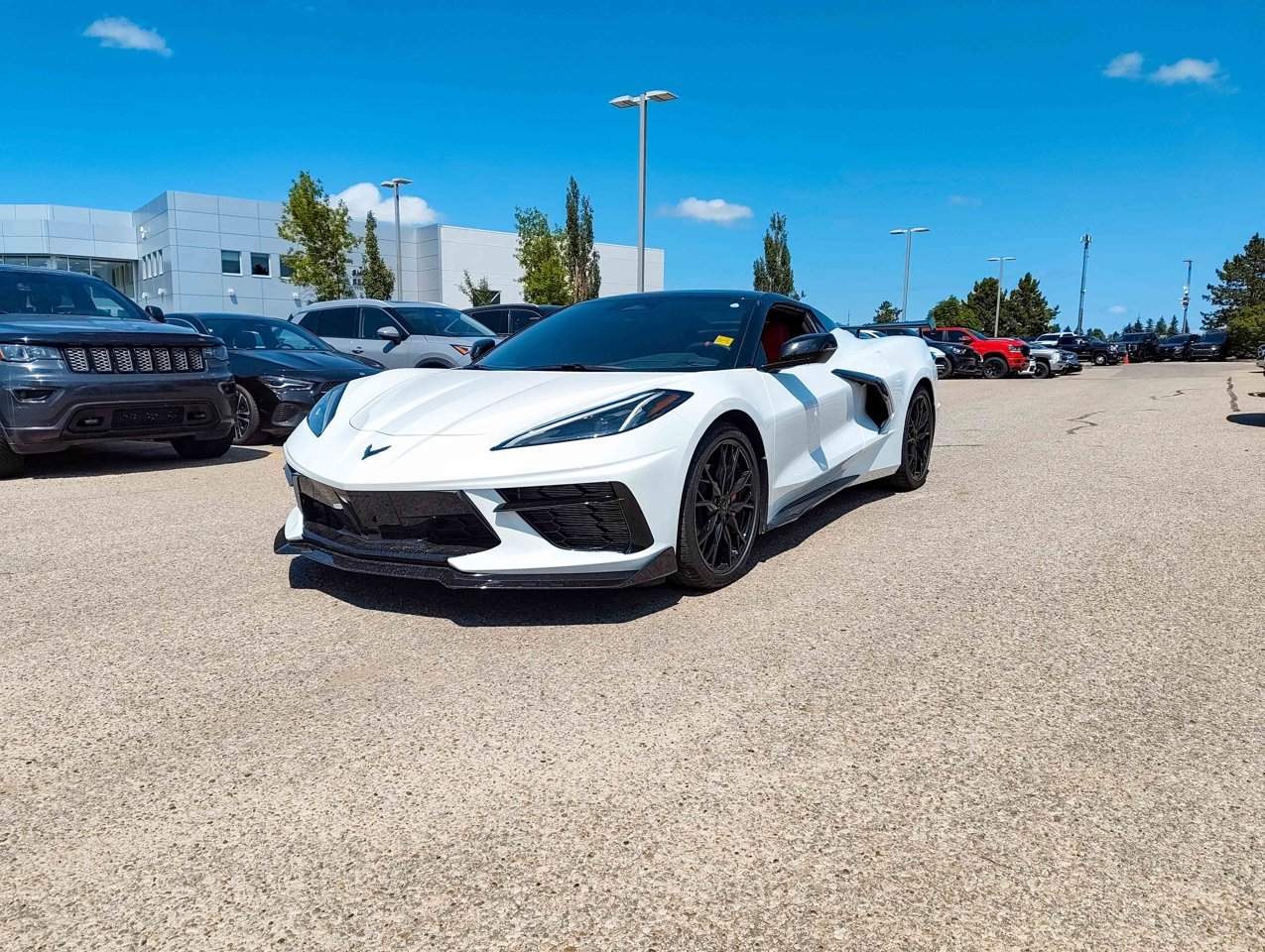 2025 Chevrolet Corvette 2dr Stingray Conv w/1LT White Sherwood Park - photo #3