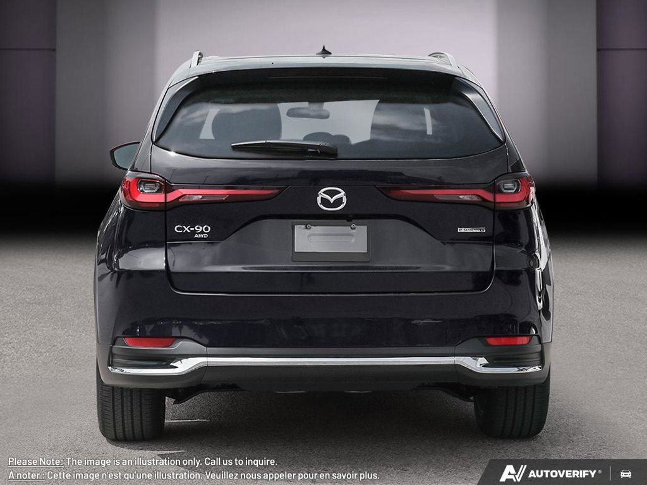 Mazda CX-90 hybride léger JM3KKDHD6T1400877 2026 Noir de jais mica Mirabel - photo #4