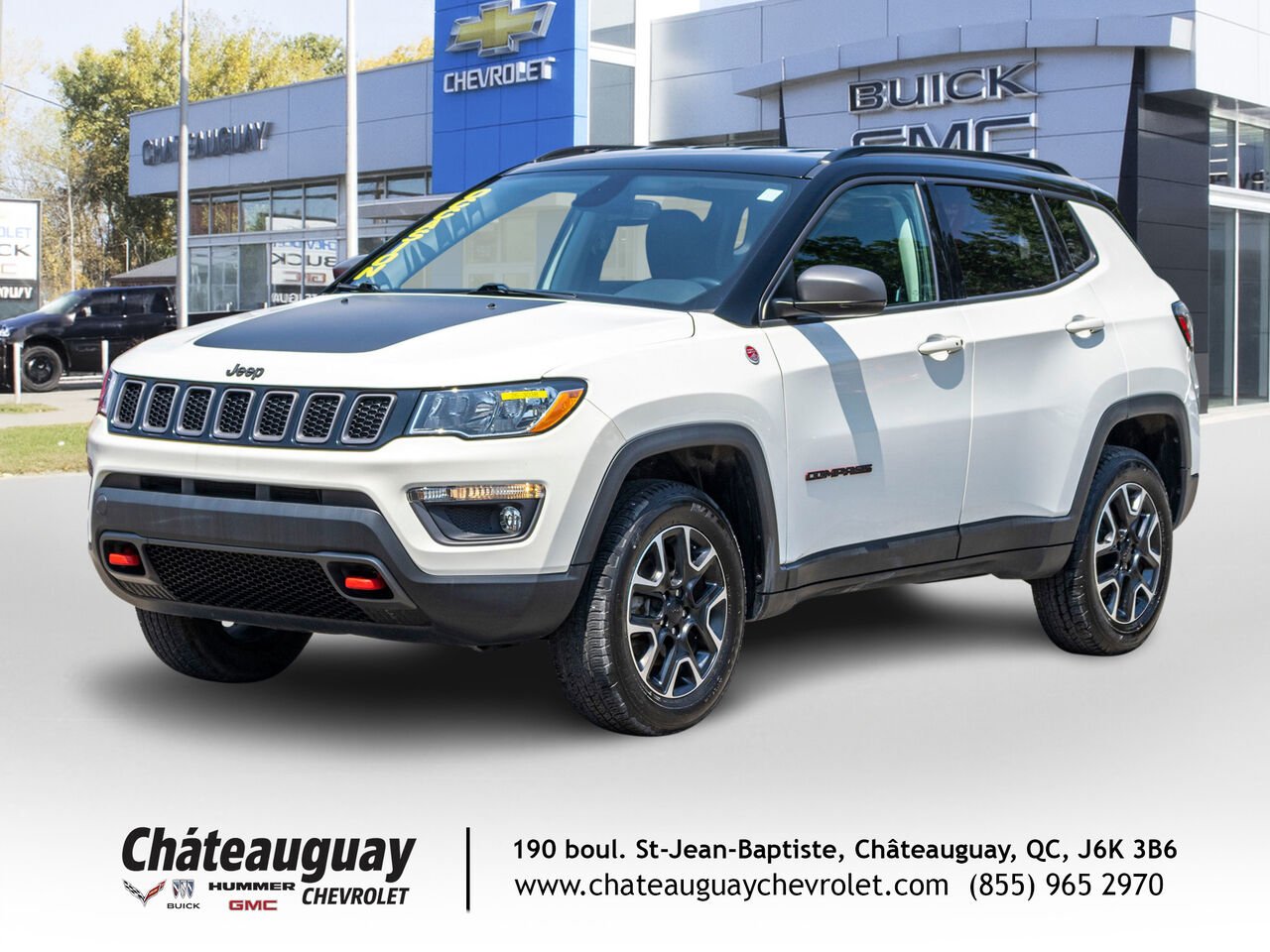 Jeep Compass Trailhawk 4x4 2021 Blanc Châteauguay - photo #0