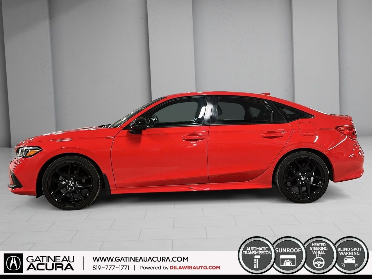 2022 Honda Civic Sport Red Gatineau - photo #19