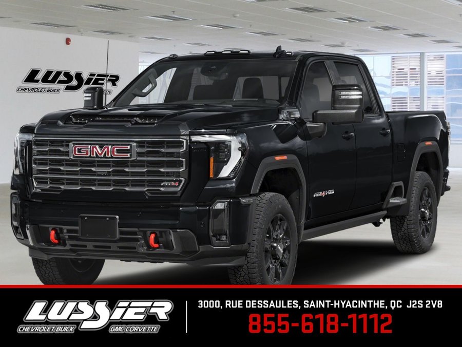 GMC Sierra 2500HD AT4 cabine multiplace 4RM 159 po 2026 NOIR ONYX