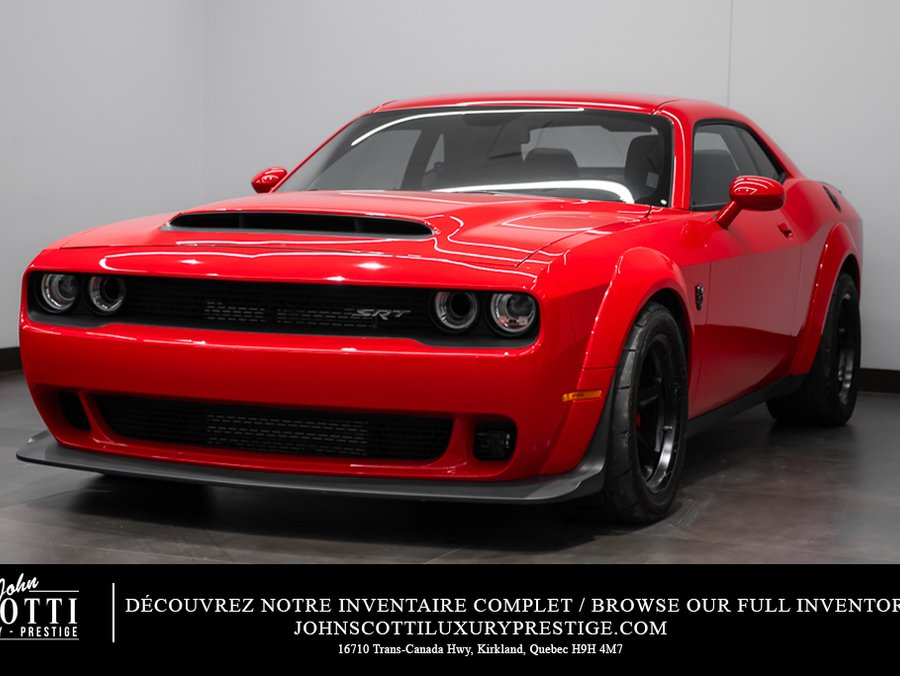 2018 Dodge Challenger 2018 Red