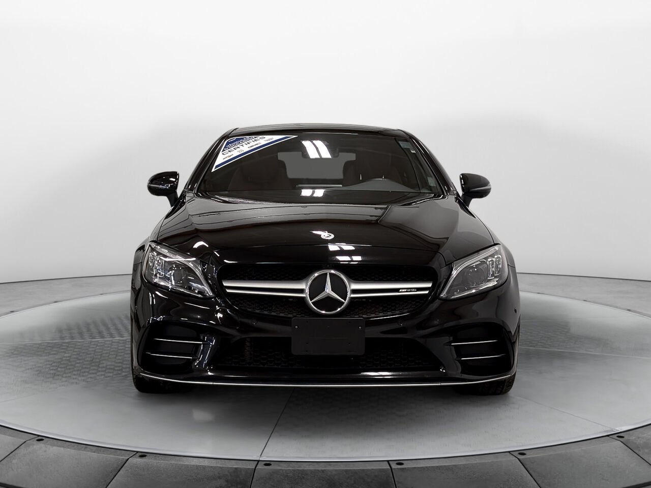 2022 MERCEDES C 43 AMG Coupe Toit Pano Bas Km AWD Black Sherbrooke - photo #1