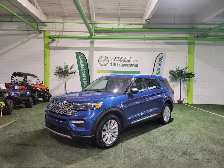Ford Explorer 2022 2022 Bleu