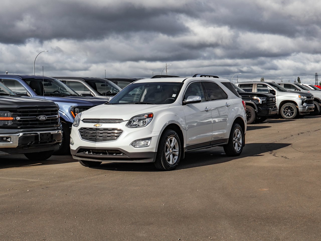 2017 Chevrolet Equinox AWD 4dr Premier w/1LZ White Sherwood Park - photo #3