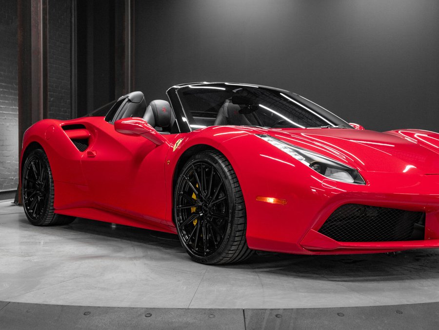 2018 Ferrari 488 Spider 2018 Red