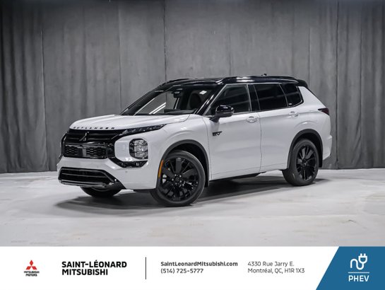 2026 Mitsubishi Outlander Plug-In Hybrid GT NOIR White Diamond/Black Roof