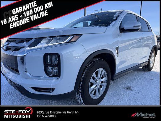 Mitsubishi RVR SE AWD, SIÈGES CHAUF, CAMÉRA DE RECUL, GARANTIE 2033 2023 Blanc