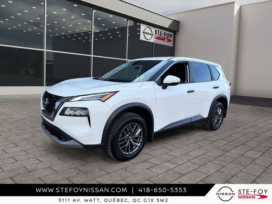 Nissan Rogue S TA R6144A 2022 Blanc