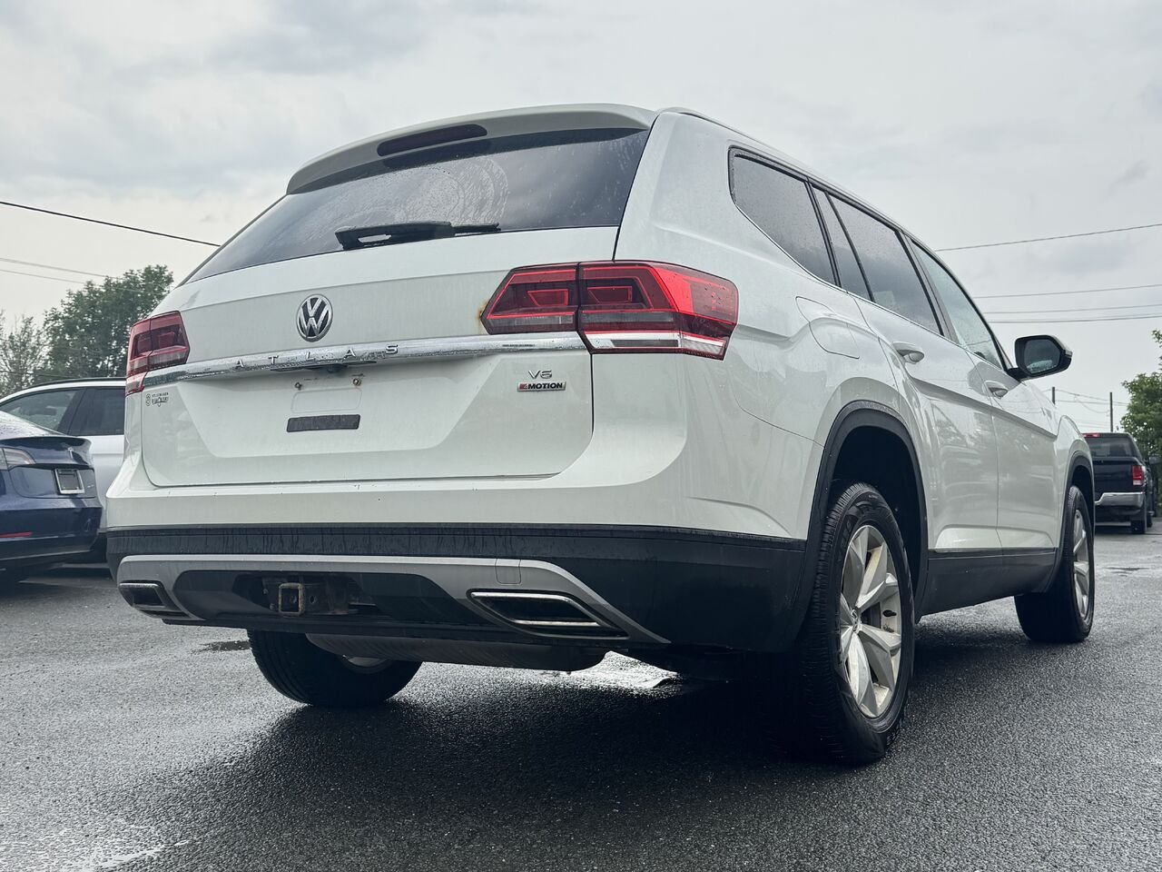 2019 Volkswagen Atlas V6 White Granby - photo #6