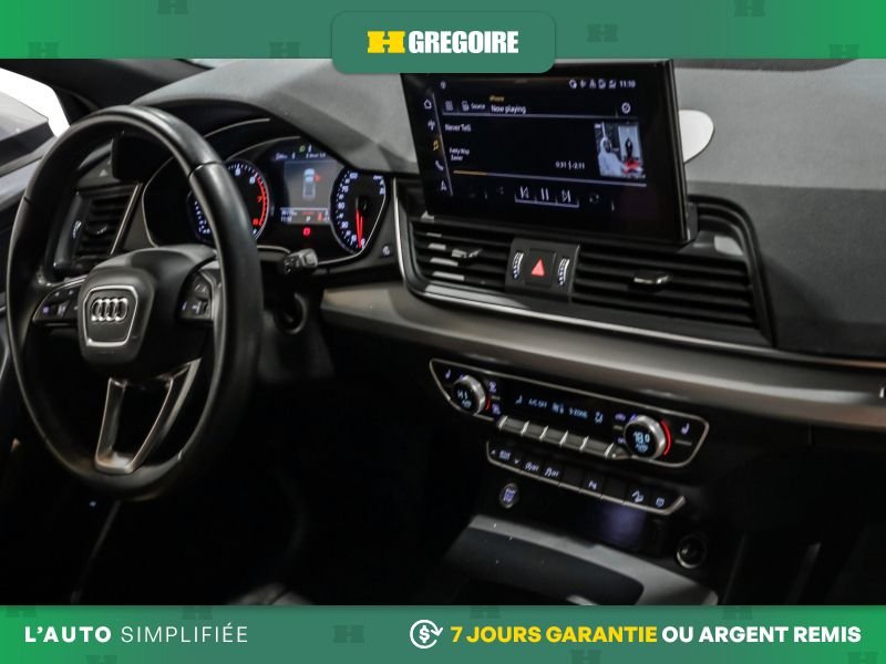 Audi Q5 727999 | Komfort AWD AUTO AC CUIR GR ELECT MAGS CAMERA RECU 2023 Blanc Laval - photo #25