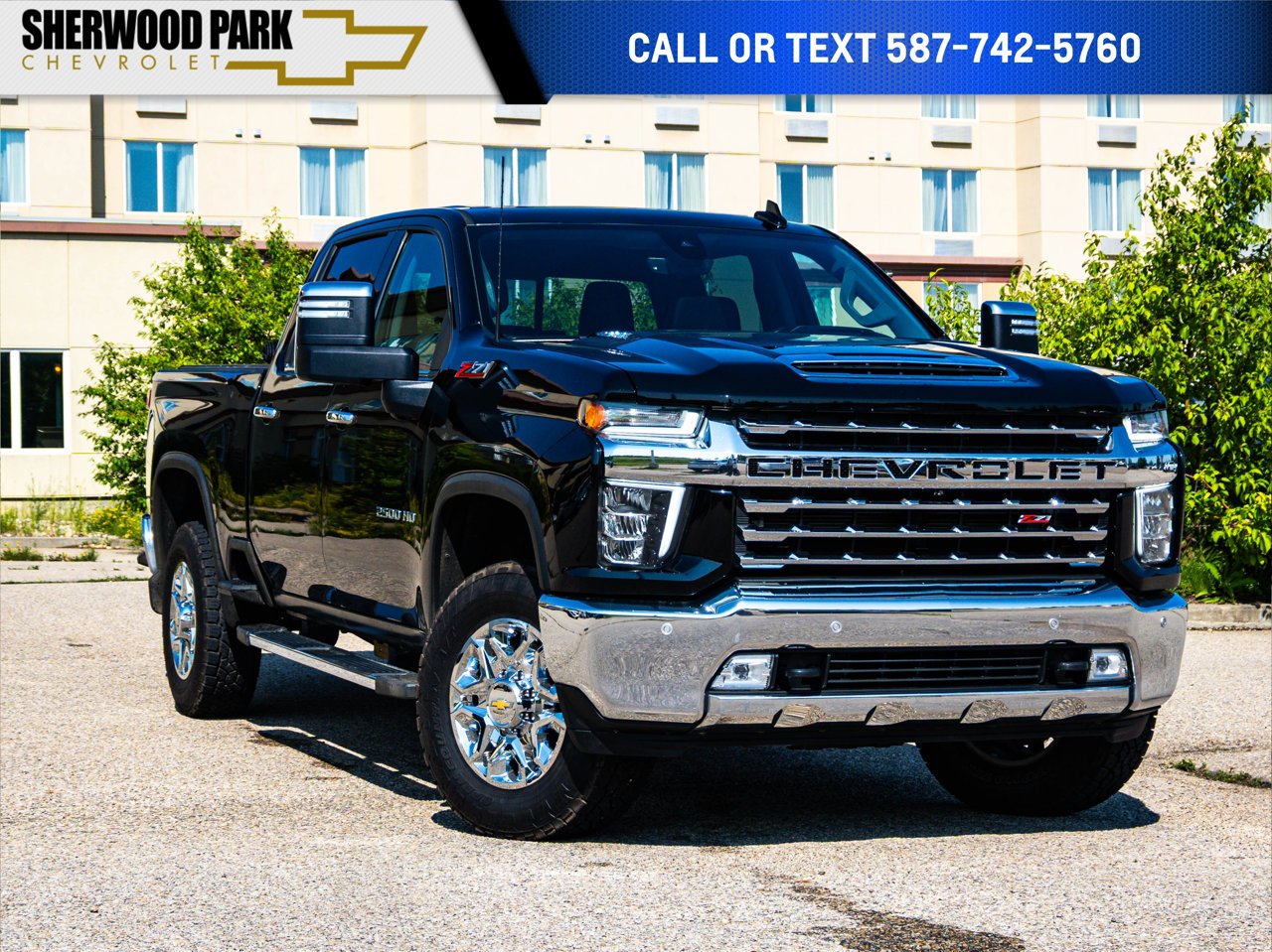 2022 Chevrolet Silverado 2500HD 4WD Crew Cab 159 LTZ Black Sherwood Park - photo #0