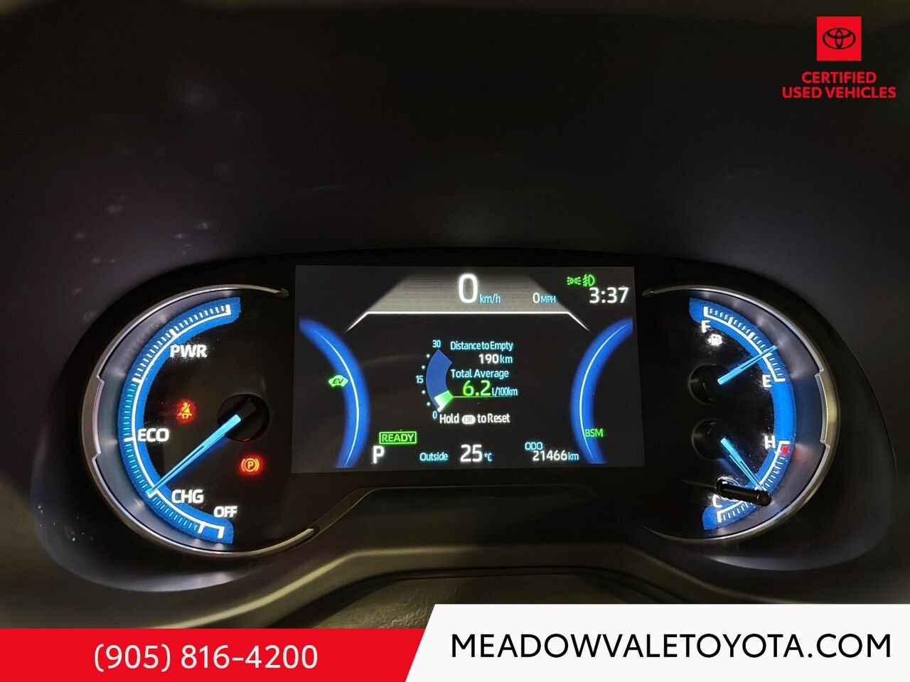 2025 Toyota RAV4 One Owner, Clean Car Fax, Power Sunroof, Power Trunk, Power Seat, Softex Leather Seating Wind Chill Pearl Mississauga - photo #13