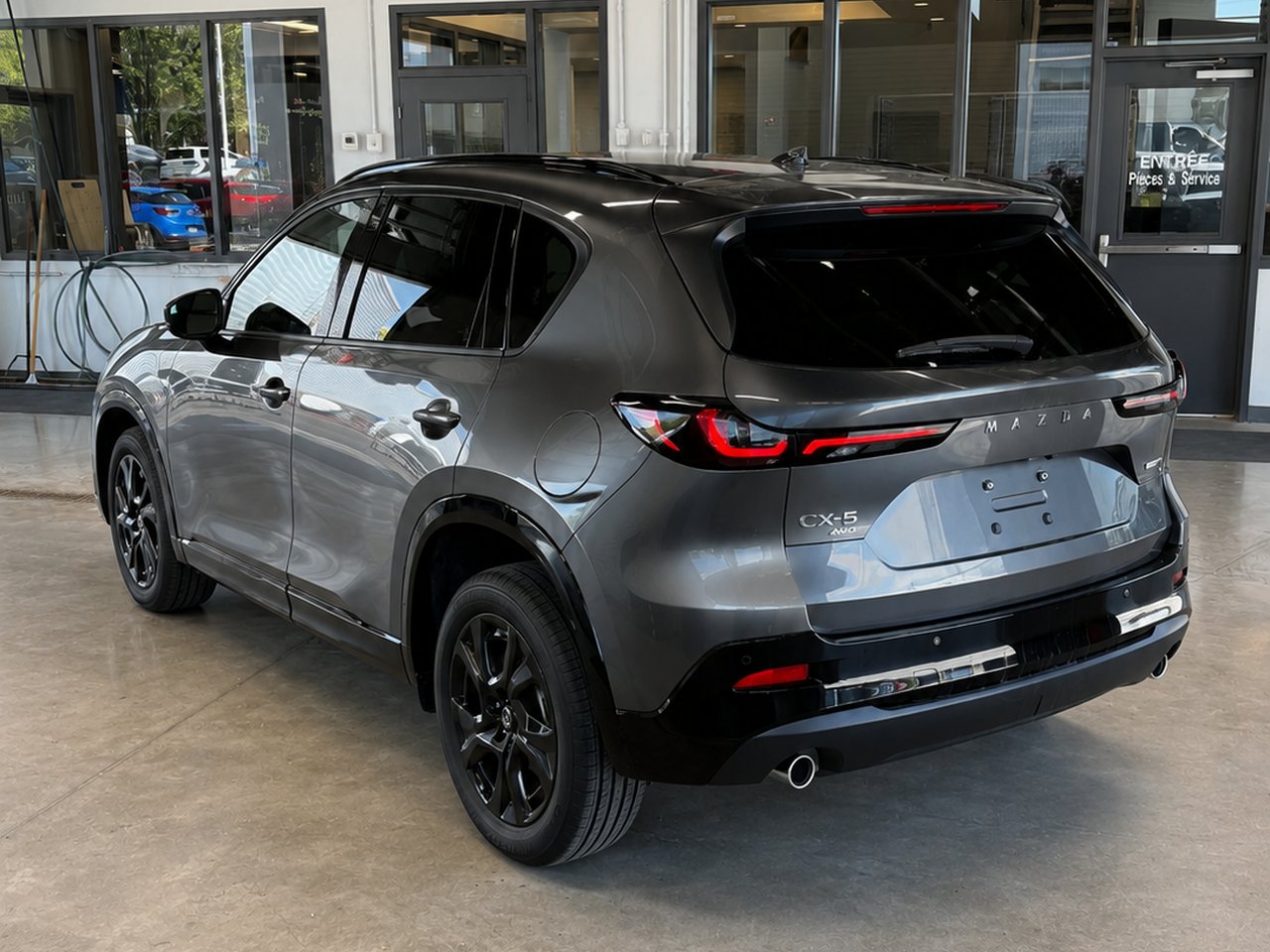 2026 MAZDA CX-5 GT TI Machine Grey Metallic Châteauguay - photo #4