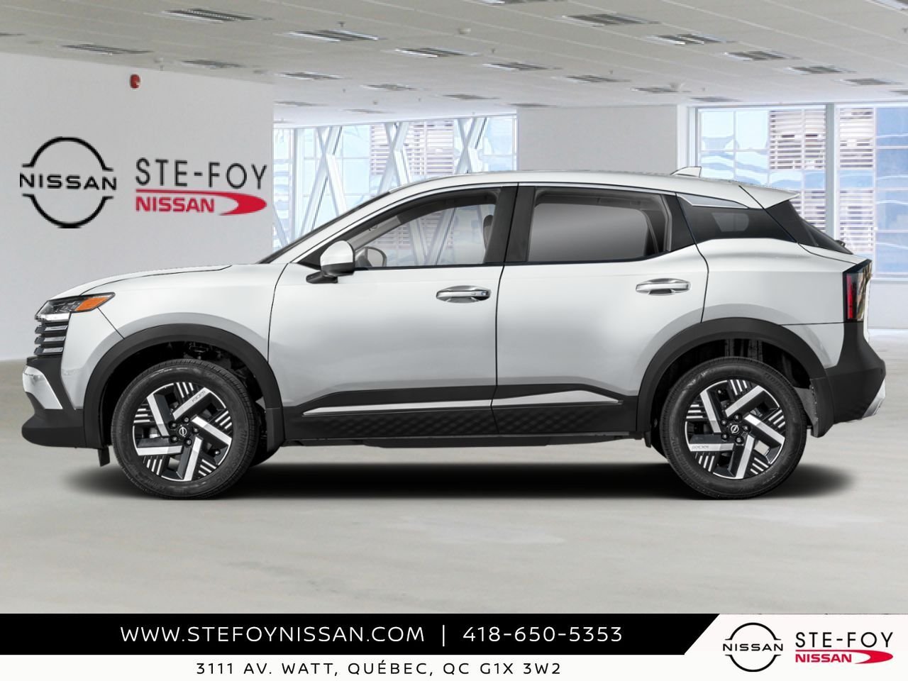 2026 NISSAN Kicks Aspen White TriCoat Saint-Eustache - photo #2