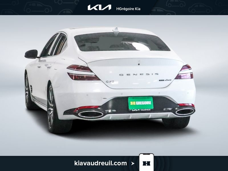 2022 Genesis G70 White Laval - photo #4