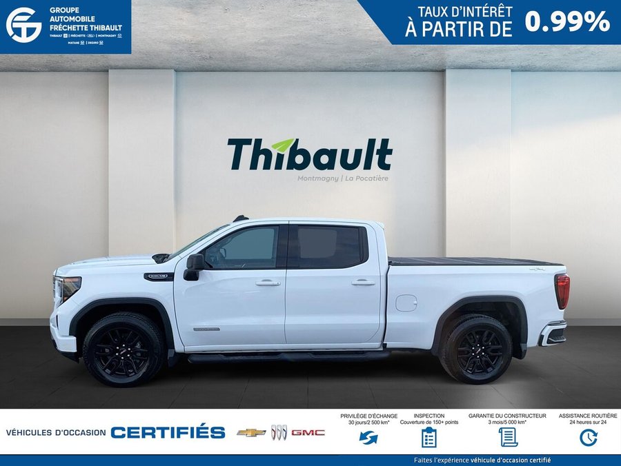 GMC SIERRA Elevation cabine multiplace 4RM 157 po 2024 Blanc