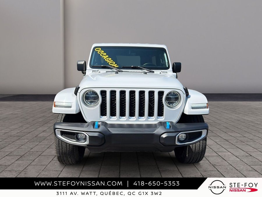 2022 Jeep WRANGLER 4XE UNLIMITED COLD WEATHER GROUP 2022 White