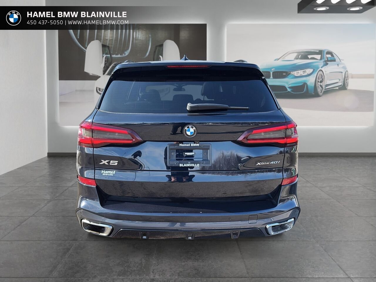 BMW X5 xDrive40i véhicule d'activités sportives 2023 Noir Blainville - photo #2