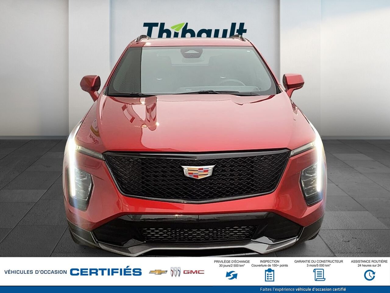 CADILLAC XT4 SPORT Traction intégrale, 4 portes Sport 2024 Rouge Montmagny - photo #1