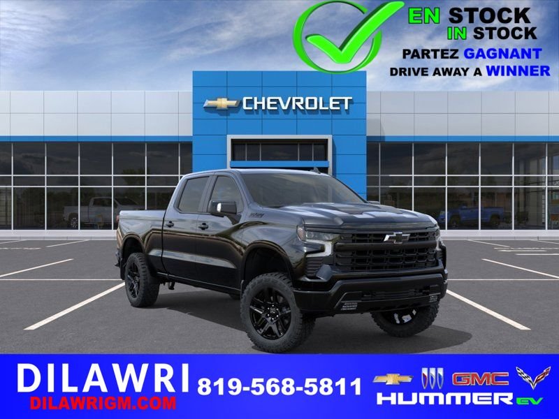 CHEVROLET Silverado 1500 LT Trail Boss cabine multiplace 4RM 157 po 2026 NOIR Gatineau - photo #0